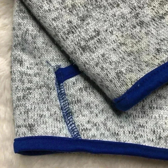 Joe  Fresh Zip-Up Sweater Grey & Blue Size 3T - Picture 2 of 16